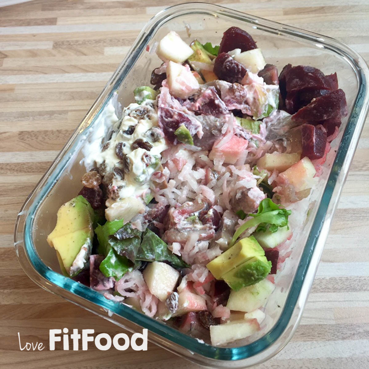 Salade Met Rode Bieten En Haring FitGirl