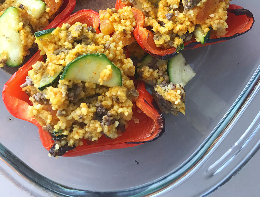 Gevulde Paprika Met Couscous Fitgirl